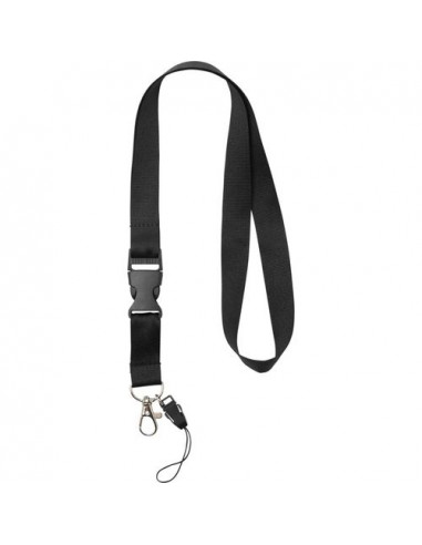 Lanyard porta cellulare Sagan con fibbia rimovibile