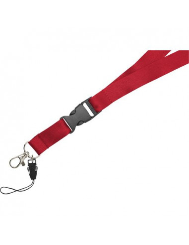 Lanyard porta cellulare Sagan con fibbia rimovibile