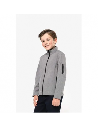 Giubbotto bambino softshell