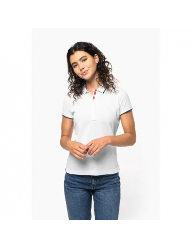 Polo donna manica corta