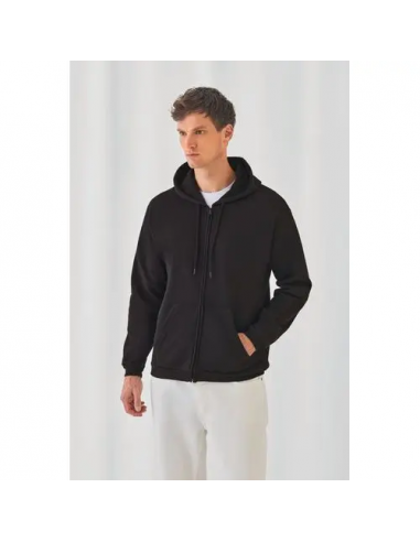 Felpa con capuccio full zip ID.205