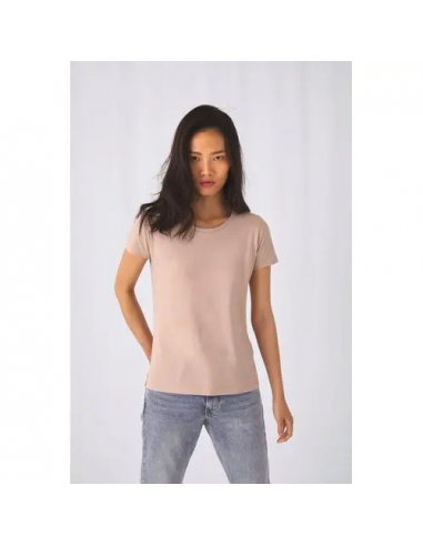 T-shirt in cotone BIO Inspire girocollo donna