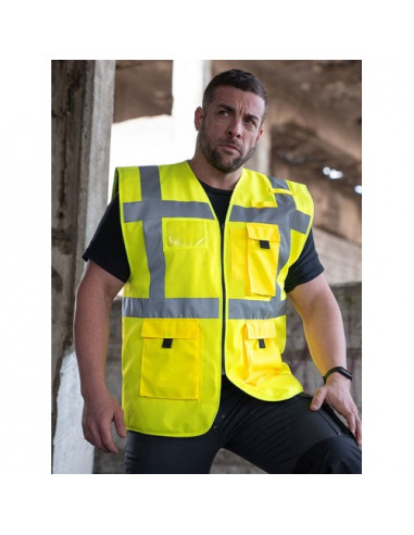 Padded Comf . Exec. Safety Vest "Wismar"