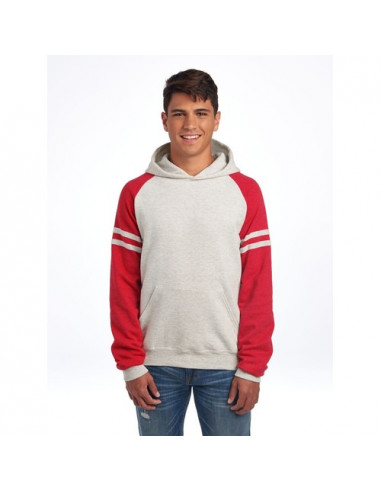 NuBlend Varsity Colour-Block Hooded Sweatshirt