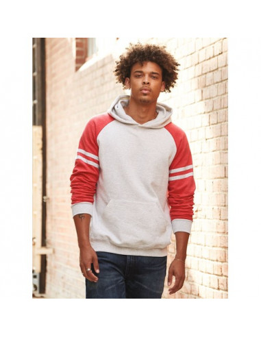 NuBlend Varsity Colour-Block Hooded Sweatshirt