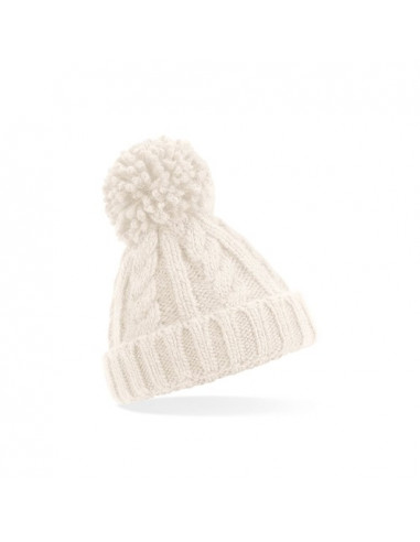 Infant Cable Knit Melange Beanie