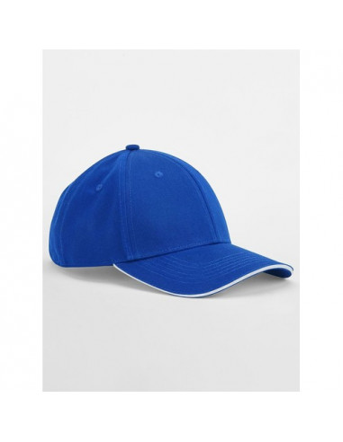 EarthAware® Classic Organic Cotton 6 Panel Cap - Sandwich Peak