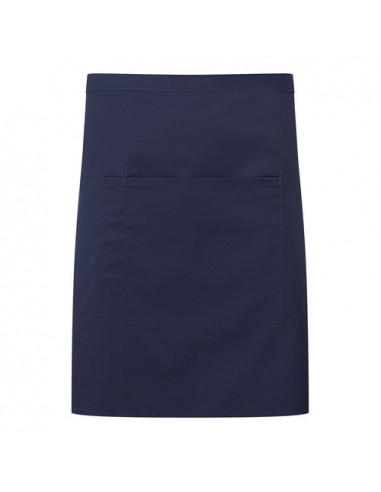 'Colours' Mid Length Apron With Pocket