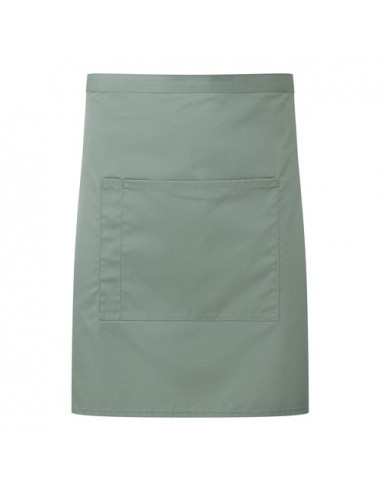 'Colours' Mid Length Apron With Pocket