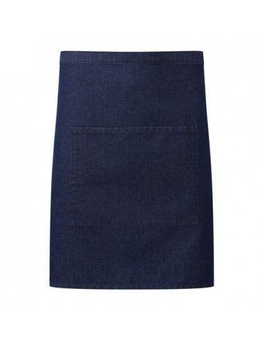 'Colours' Mid Length Apron With Pocket