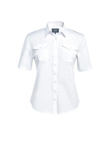 Camicia pilota da donna maniche corte