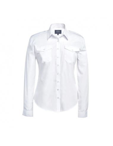 Camicia pilota da donna maniche lunghe