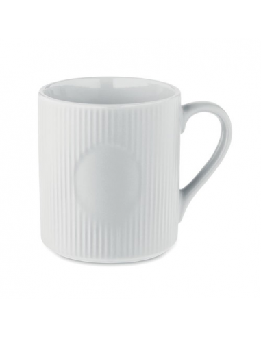 RIBMUG Tazza in ceramica a coste 340 m