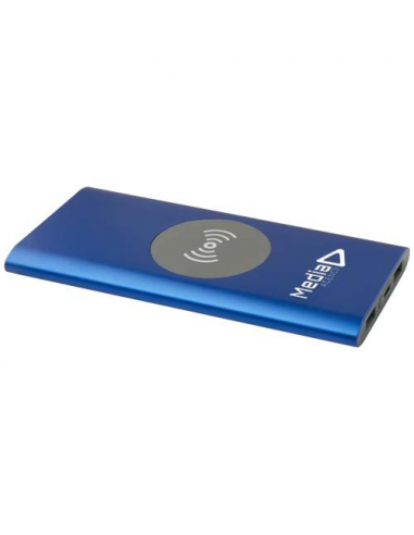 Power bank wireless da 8000 mAh Type C in alluminio riciclato Juice