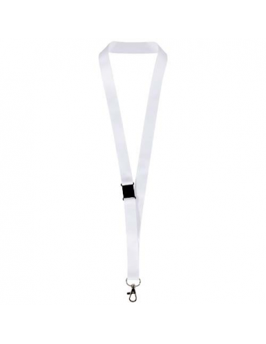 Lanyard in PET riciclato con stampa in sublimazione e sgancio di sicurezza Lois