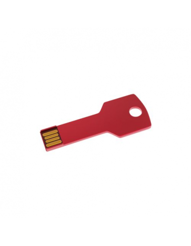 USB Stick Alu Key Red, 8 GB Basic