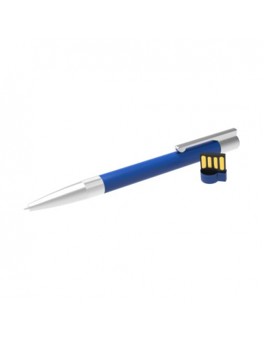 USB Pen Stockholm Blue (Blue ink), 8 GB Basic