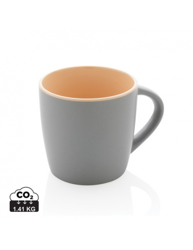 Tazza in ceramica con interni colorati 300ml