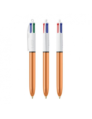 BIC® 4 Colours Shine penna a sfera