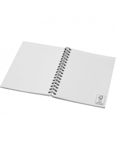 Blocco note A6 colorato in carta riciclata con spirale Desk-Mate®