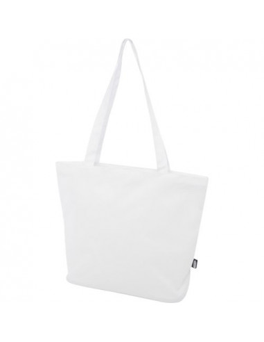 Tote bag in materiale riciclato certificato GRS con cerniera Panama 20l