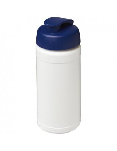 Borraccia sportiva in materiale riciclato con coperchio a scatto da 500 ml Baseline