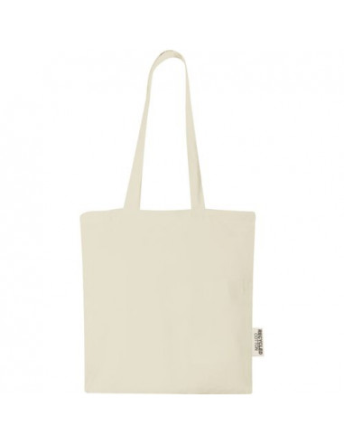 Tote bag in cotone riciclato GRS da 140 g/m2 Madras - 7L