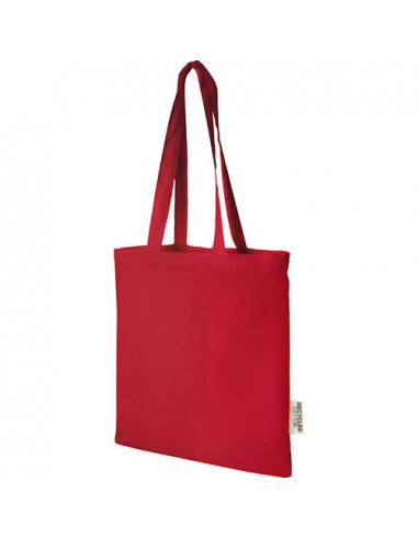 Tote bag in cotone riciclato GRS da 140 g/m2 Madras - 7L