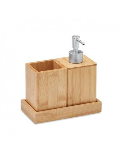 Set da bagno 3 pz in bamboo SUOMI