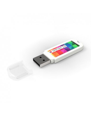 USB Stick Spectra 3.0 India White, 256 GB Premium