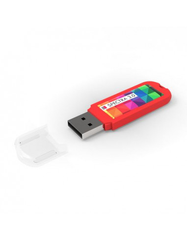 USB Stick Spectra 3.0 India Red, 64 GB Premium