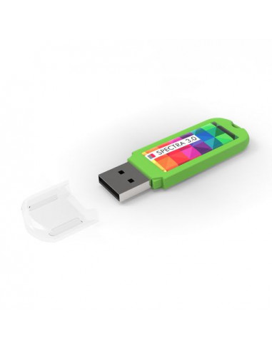 USB Stick Spectra 3.0 India Green, 256 GB Premium