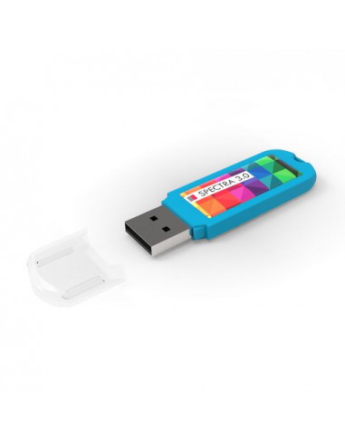 USB Stick Spectra 3.0 Delta Light Blue, 32 GB Premium