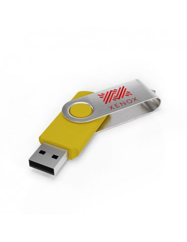 USB Stick Twister Yellow, 128 GB Premium