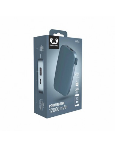 Fresh 'n Rebel Powerbank 12000 mAh USB-C Dusky Blue