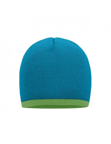 Beanie with Contrasting Border