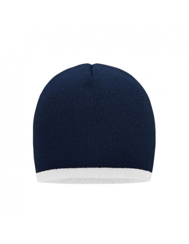 Beanie with Contrasting Border