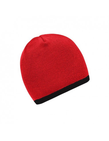 Beanie with Contrasting Border