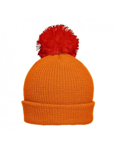 Pompon Hat with Brim