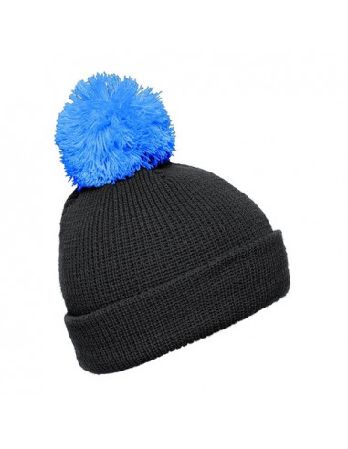 Pompon Hat with Brim