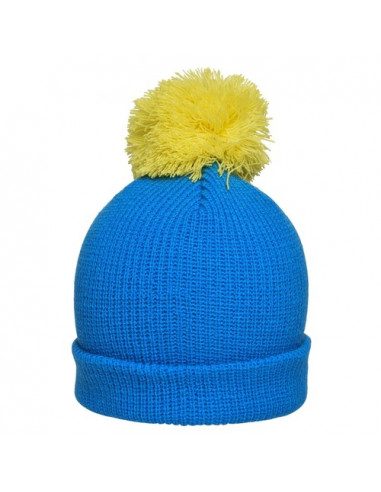 Pompon Hat with Brim