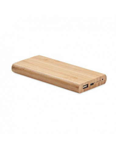 Power bank in bamboo da 6000mAh ARENA C