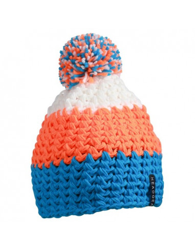 Crocheted Cap with Pompon