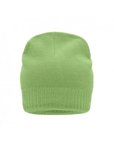 Knitted Beanie with Fleece Inset