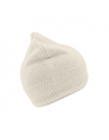 Knitted Beanie with Fleece Inset