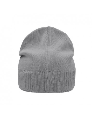 Knitted Beanie with Fleece Inset