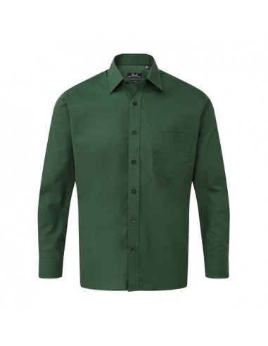 Men's Long Sleeve Poplin Shirt