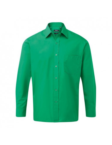 Men's Long Sleeve Poplin Shirt