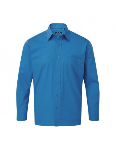 Men's Long Sleeve Poplin Shirt