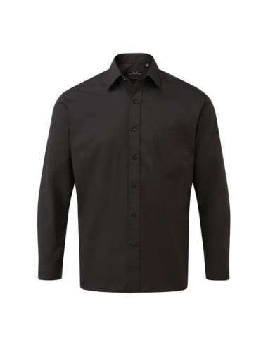 Men's Long Sleeve Poplin Shirt